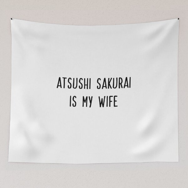 Item preview, Atsushi Sakurai Is My Wife designed and sold by mokuseibt.