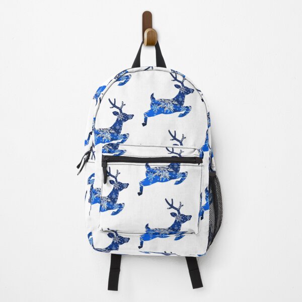 Item preview, Blue and Silver Snowflake Deer  designed and sold by silviaol.
