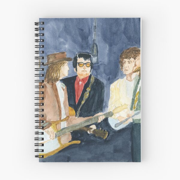 Item preview, The Travelling Wilburys recording session designed and sold by SplatterMarks.