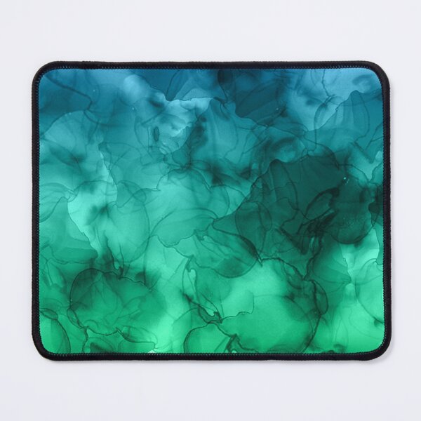 Item preview, Beautiful, intense stains of alcohol ink /1, turquoise, green, pink, purple, yellow, orange colors, on a dark background. designed and sold by My-fake-places.