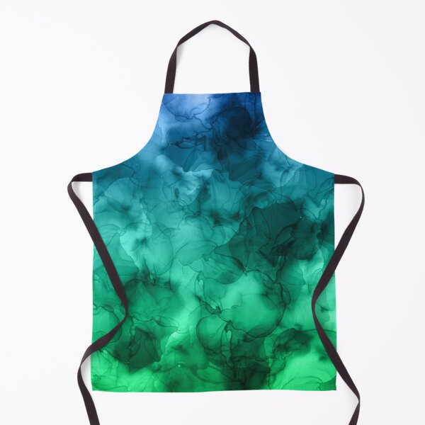 Item preview, Beautiful, intense stains of alcohol ink /1, turquoise, green, pink, purple, yellow, orange colors, on a dark background. designed and sold by My-fake-places.