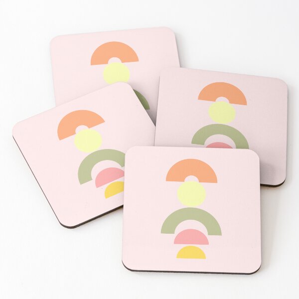 Item preview, Modern Shapes in Retro Colors designed and sold by Kechenoro.