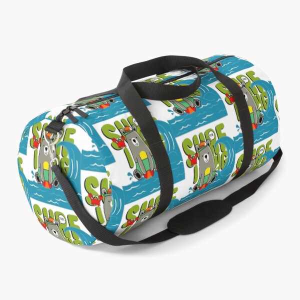 Item preview, cool bear sitting pose, cool bear surfing, cool bear surfboarder sitting designed and sold by GreyStanzione1.