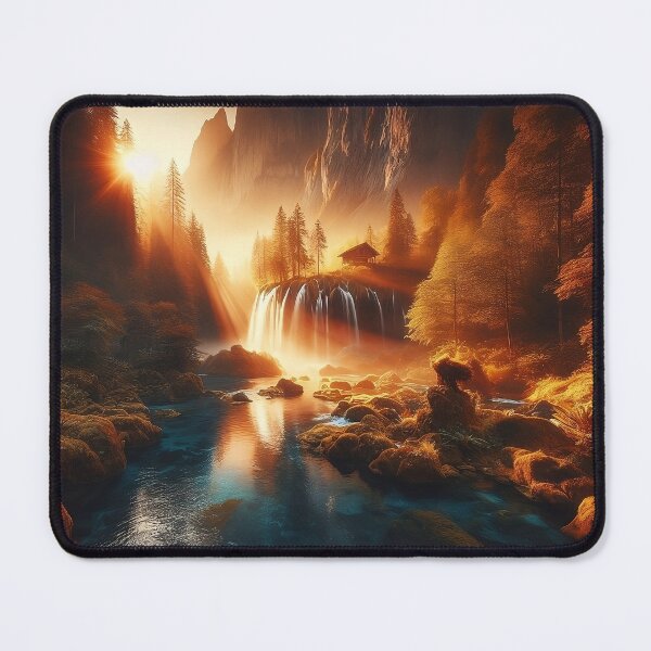 Item preview, Lakeside Tranquility at Dawn designed and sold by Daniel Dudgeon.