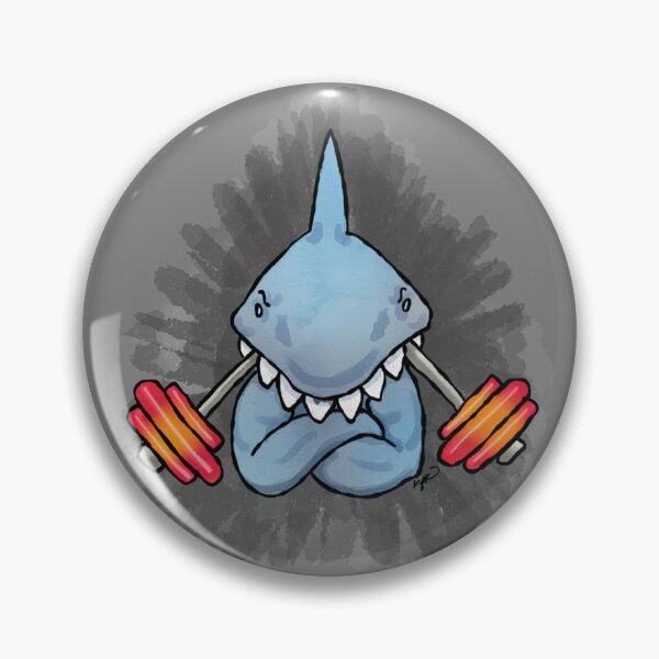 Item preview, Swoll Shark designed and sold by Kat Kuo.