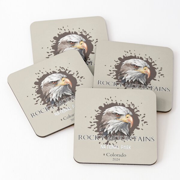 Item preview, Rocky Mountains National Park Vintage Design Colorado designed and sold by WanderQuestCo.