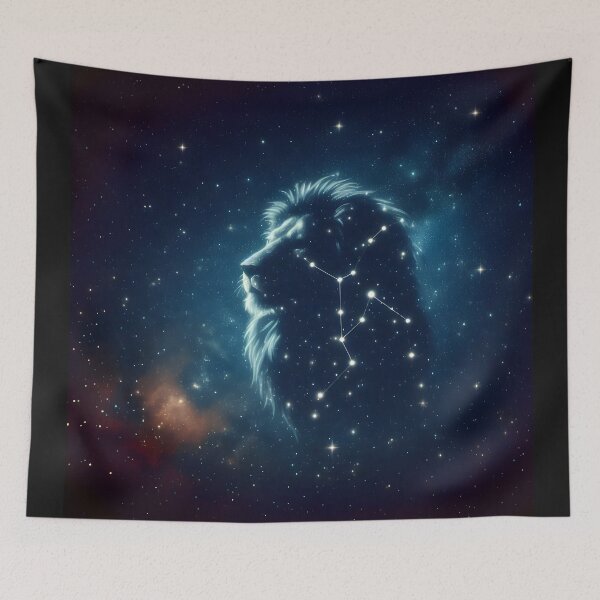 Item preview, Lion constellation designed and sold by AI-Only Creations.
