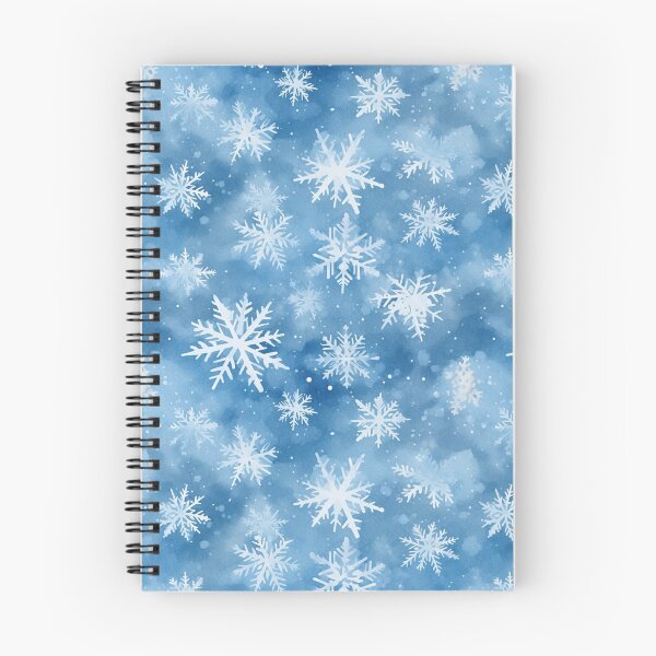 Item preview, Blue Winter Simple Snowflake Pattern designed and sold by JABG-01.