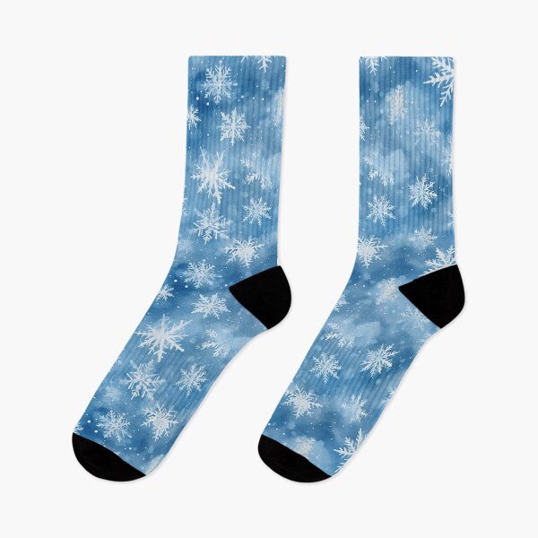 Item preview, Blue Winter Simple Snowflake Pattern designed and sold by JABG-01.