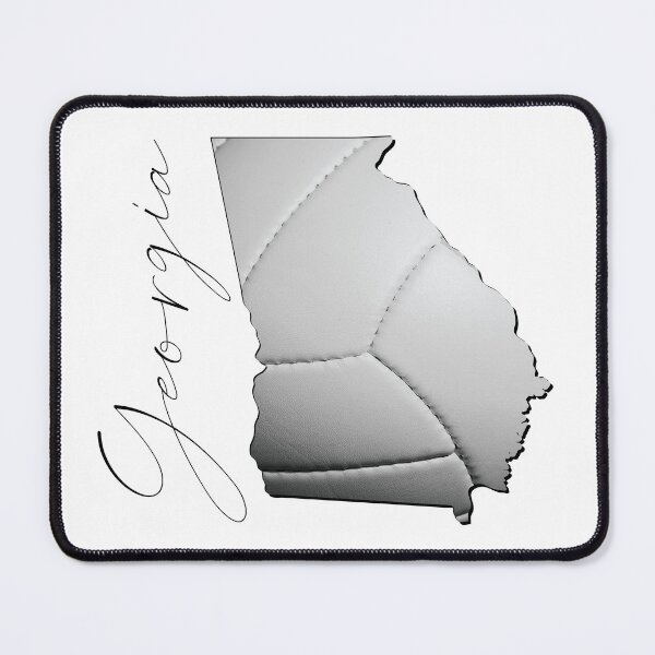 Item preview, Georgia (USA) map – real volleyball EN designed and sold by NA-WORLDWIDE.