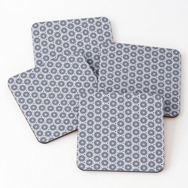 Item preview, Navy Serenity - Geometric Harmony Unleashed designed and sold by Looming Lines.