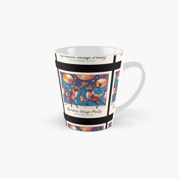 Reindeer Wrap Party Tall Mug