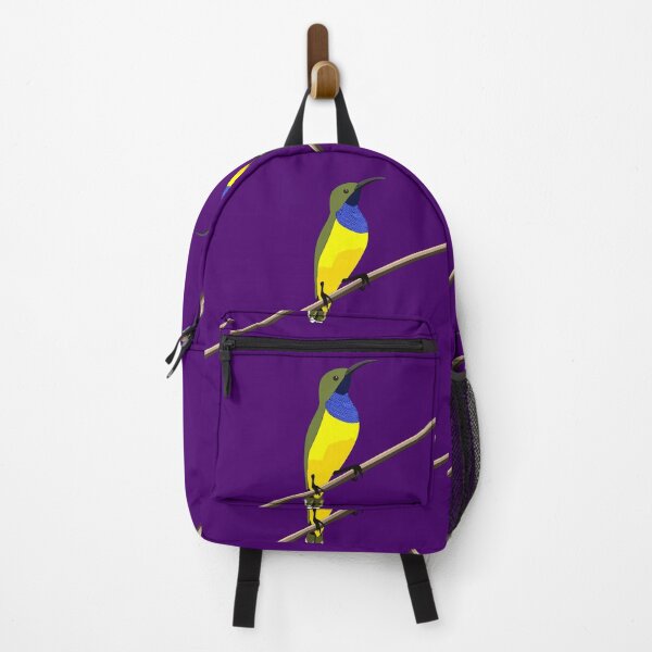 Item preview, Sunbird on purple designed and sold by CairnsBirders.