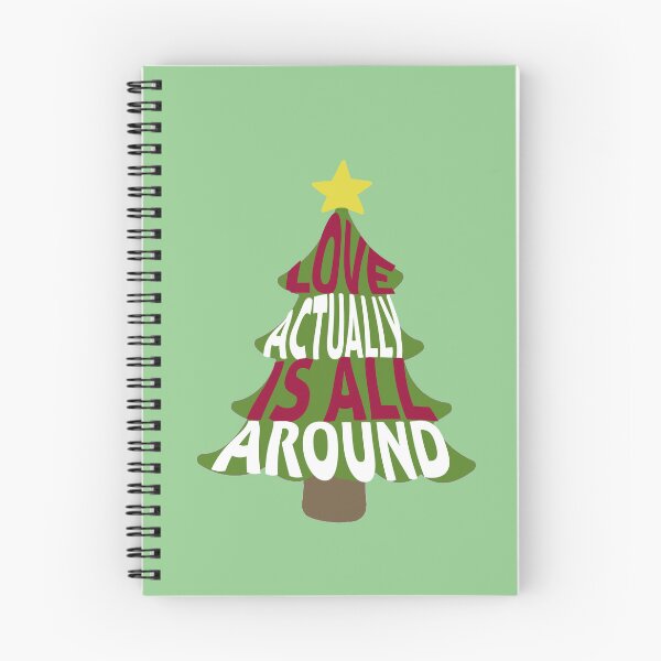 Item preview,  Love Actually is All Around Christmas Tree Quote designed and sold by baranskini.