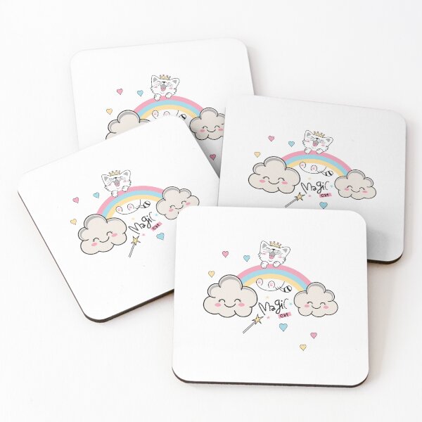 Item preview, princess cat holding rainbow, cat with beautiful rainbow cloud, rainbow cloud with cat designed and sold by GreyStanzione1.