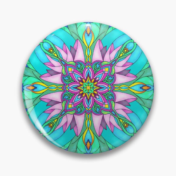 Item preview, Leafy mandala designed and sold by livetoaddesign.