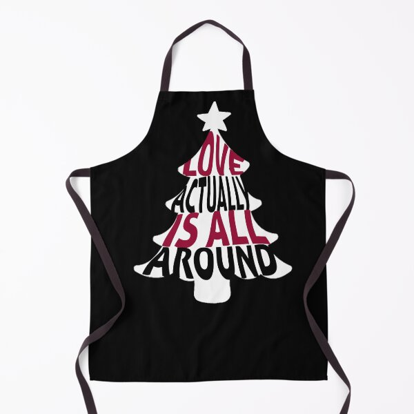 Item preview, Love Actually is All Around Christmas Tree Quote White designed and sold by baranskini.