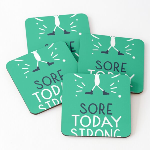 Item preview, Sore Today Strong Tomorrow Workout Design designed and sold by Collision19.