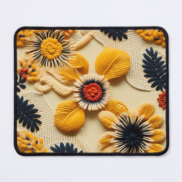 Item preview, Cempasuchil Interlocking Weaving Pattern designed and sold by ivanmejia.