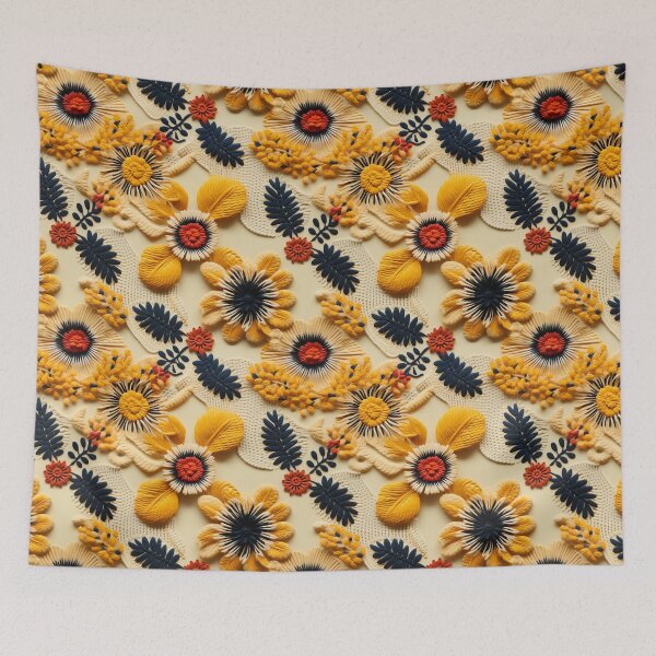 Item preview, Cempasuchil Interlocking Weaving Pattern designed and sold by ivanmejia.