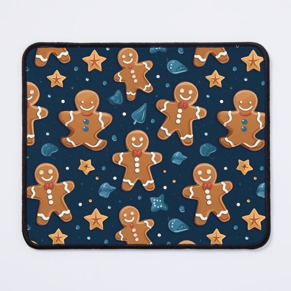 Item preview, Gingerbread Christmas Seamless Pattern designed and sold by JABG-01.
