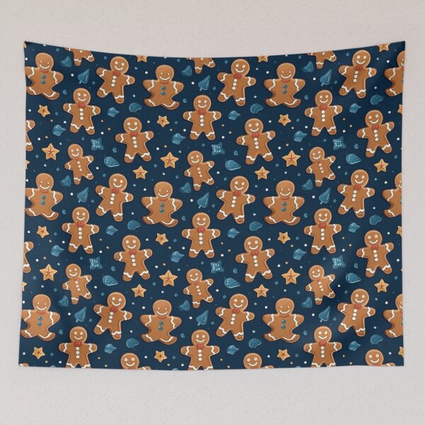Item preview, Gingerbread Christmas Seamless Pattern designed and sold by JABG-01.