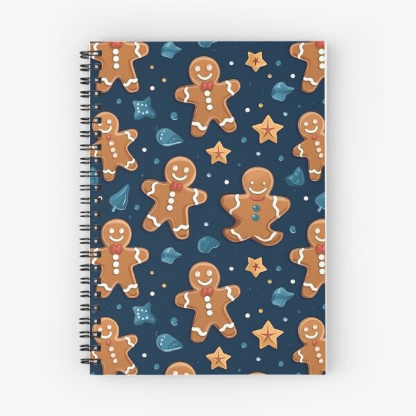 Item preview, Gingerbread Christmas Seamless Pattern designed and sold by JABG-01.