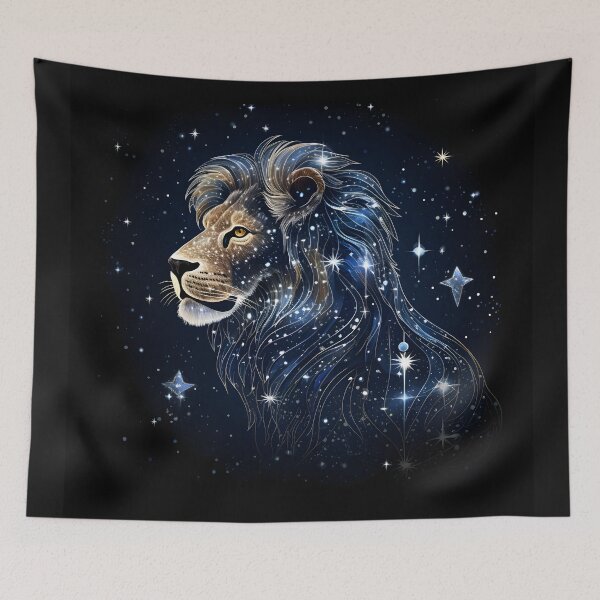 Item preview, Lion constellation designed and sold by AI-Only Creations.