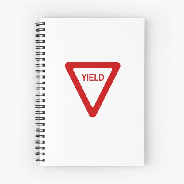 Item preview, Yield Sign Symbol In Red designed and sold by THP Creative.