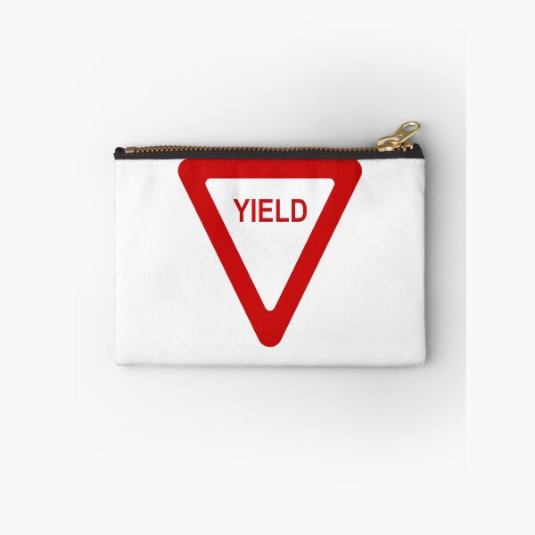 Item preview, Yield Sign Symbol In Red designed and sold by THP Creative.