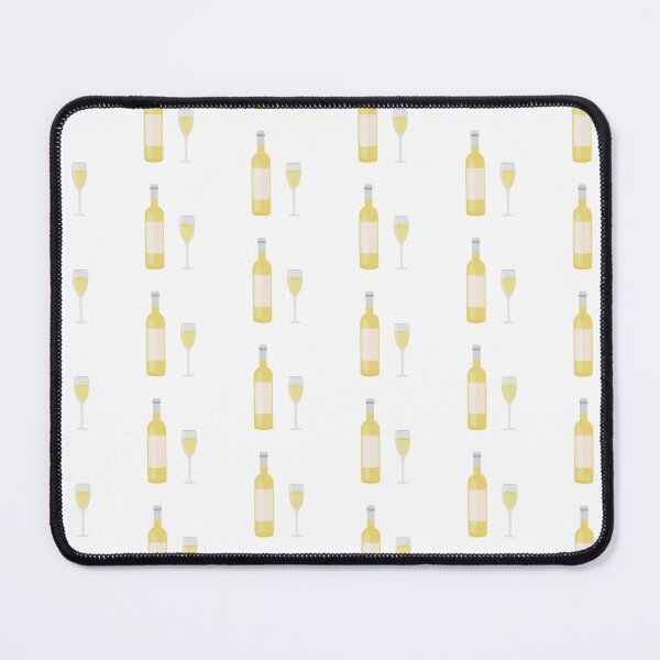 Item preview, Glass Of White Wine And Wine Bottle designed and sold by THP Creative.
