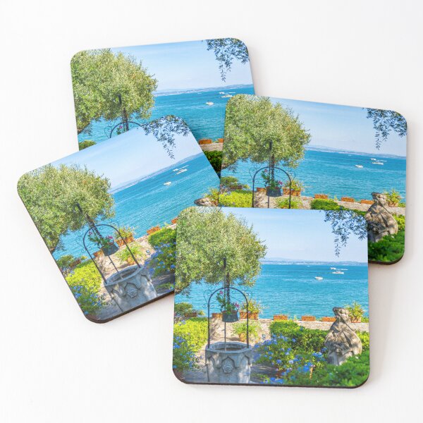 Item preview, Sirmione Garden on Lake Garda designed and sold by Roselyn Shoko.