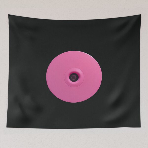 Item preview, Aesthetic Pink Vinyl Record Circle designed and sold by musicgeniusart.