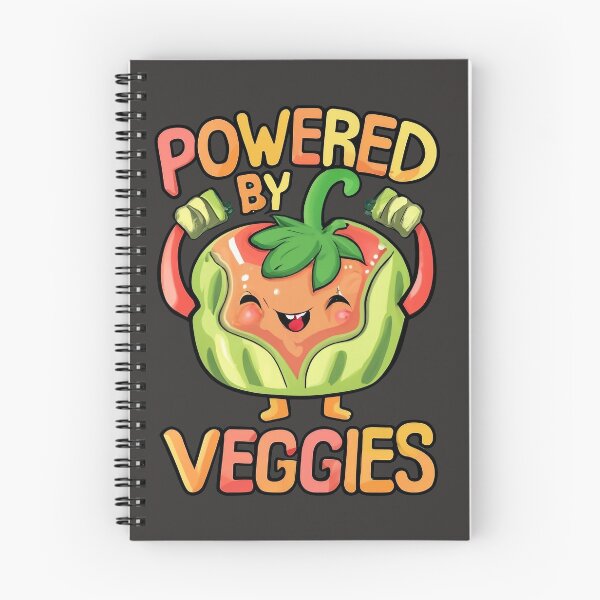 Item preview, Powered by Veggies. Make a statement that resonates with your vegetarian lifestyle. Showcasing your commitment to a plant-based, cruelty-free, and eco-friendly journey.  gift for veggie-loving friend. designed and sold by bubblylive.