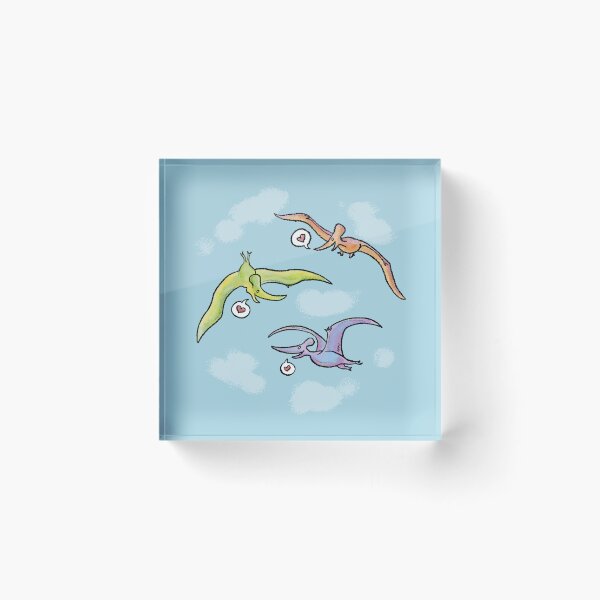 Item preview, Sweet Ptalking Pterosaurs designed and sold by Kat Kuo.