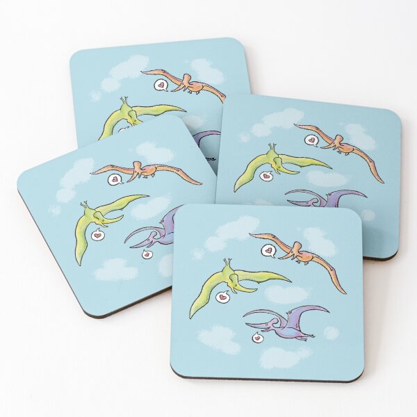Item preview, Sweet Ptalking Pterosaurs designed and sold by Kat Kuo.