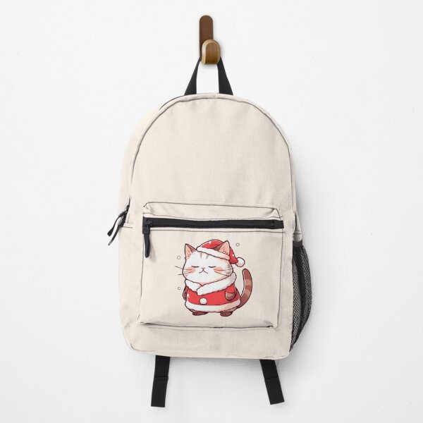 Item preview, cute christmas cat designed and sold by MoyuArtStudio.