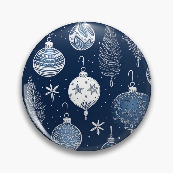 Item preview, Beautiful Blue Christmas Pattern designed and sold by JABG-01.