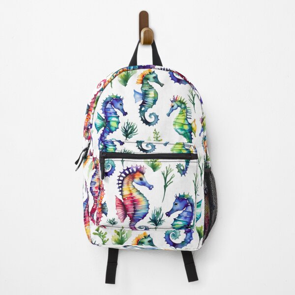 Item preview, Seahorses watercolor designed and sold by IzzettDigital.