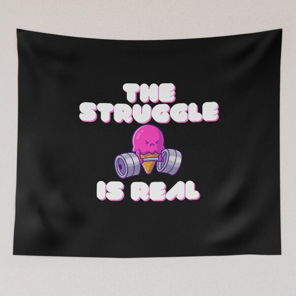 Item preview, The Struggle Is Real designed and sold by OurBlairWorld.