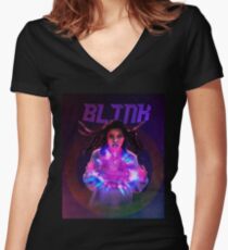 BLINK Women's Fitted V-Neck T-Shirt