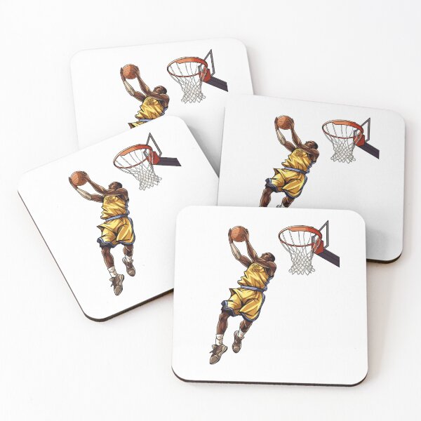 Item preview, Basketball Player About to Dunk designed and sold by stainedglass101.