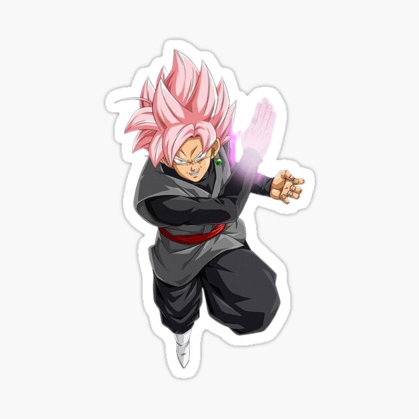 Black Goku Sticker for Sale by Moo8aa