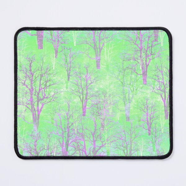 Item preview, Endless forest and the inscription: Eco Logic - light pink, purple, pastel mint/1 designed and sold by My-fake-places.