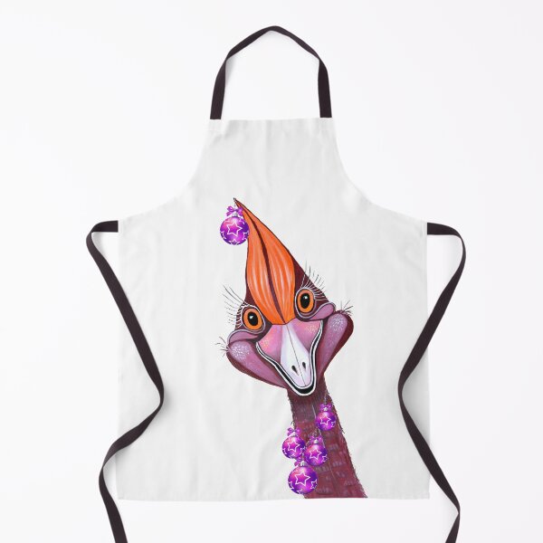 Item preview, Quirky Festive Cassowary designed and sold by Linda Callaghan.