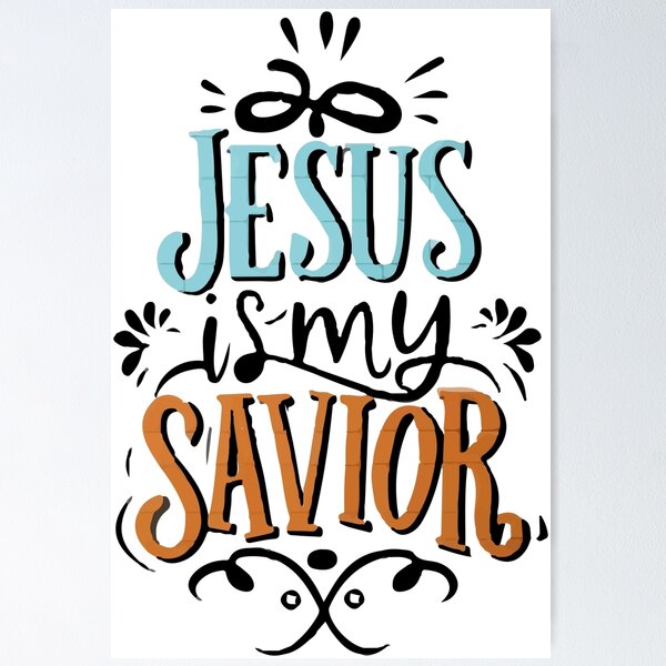 Item preview, ILUSTRACIÓN JESUS IS MY SAVIOR designed and sold by FCOdesigns.