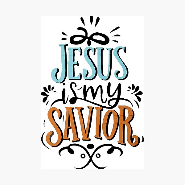 Item preview, ILUSTRACIÓN JESUS IS MY SAVIOR designed and sold by FCOdesigns.
