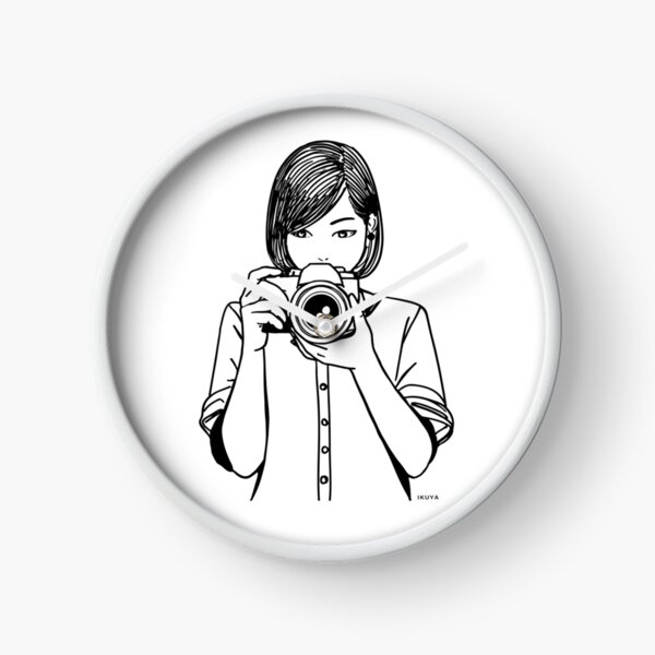 Item preview, Woman taking a photo designed and sold by ikuyasuzuki.