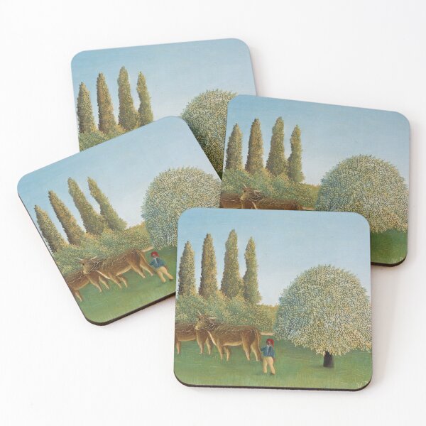 Item preview, Meadowland (Henri Rousseau) designed and sold by ArtHistorical.