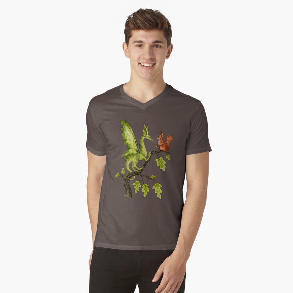 Item preview, V-Neck T-Shirt designed and sold by AmyBrownArt.